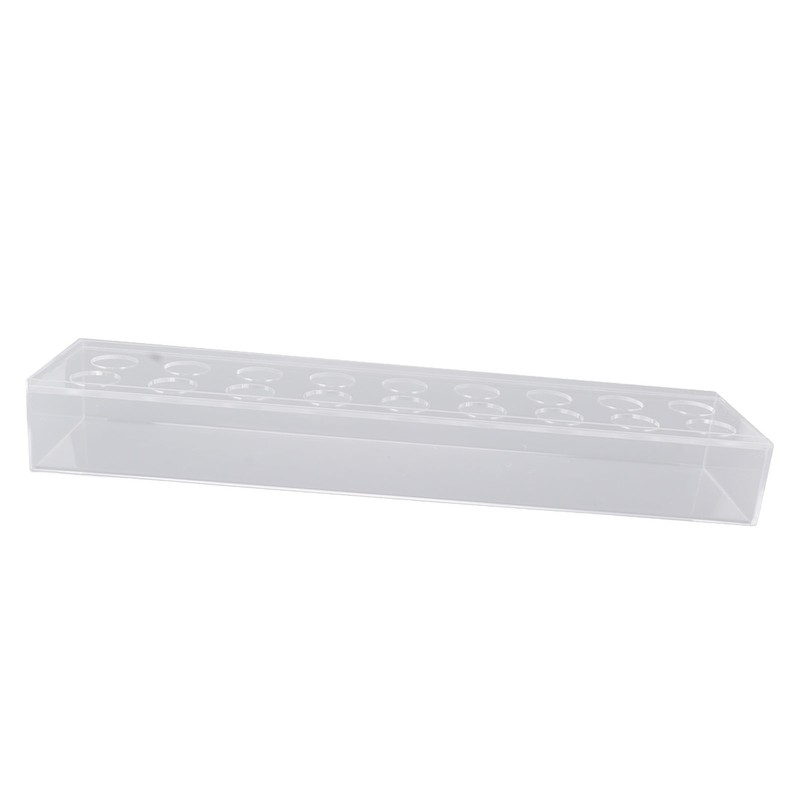 Acrylic Flower Vase Clear Rectangular Centerpiece Box Home Decoration for