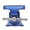 kimllier 4 Inch Heavy Duty Bench Vise with Anvil 360