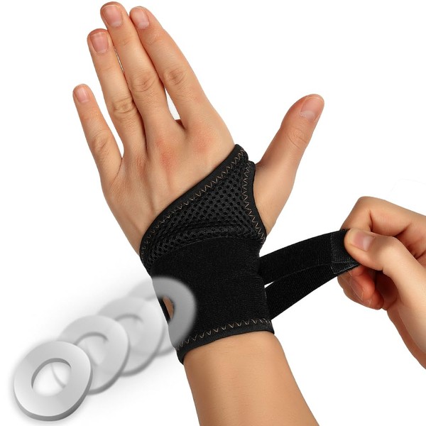 FORTEMOTUS Wrist Brace for TFCC Tears, Copper Infused Wrist Wrap