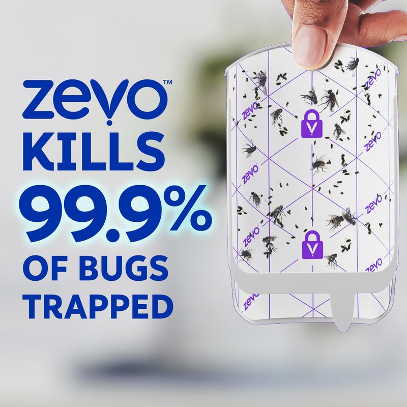 Zevo Flying Insect Trap for Fruit Flies & Gnats, 1