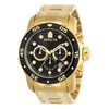 Invicta Men's 0072 Pro Diver Collection Chronograph 18k Gold-Plated Watch