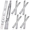 10 inch Drawer Slides 4 Pairs (8pcs) Soft Close 3