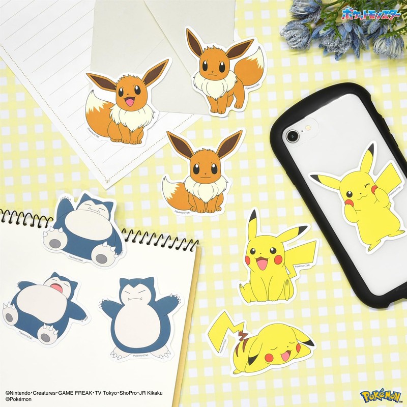 Gourmandies Pokémon Mobile Sticker Pikachu POKE-840A