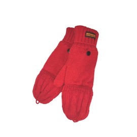 Vera Tucci Heatseekers For Men – Heated Gloves Thermal Gloves Heated Fingerless Gloves Heated Gloves For Men Men’s Gloves Winter Gloves Winter Gloves For Men Insulated Gloves Mittens (G41, red)