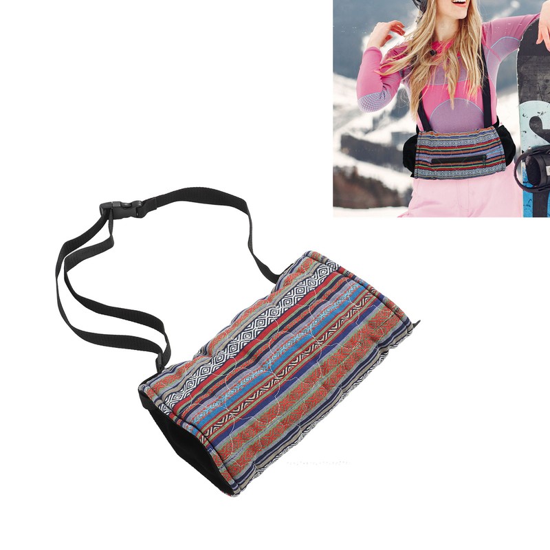 Hand Warmer Pouch Soft Comfortable Warm Adjustable Strap Hand Muffs