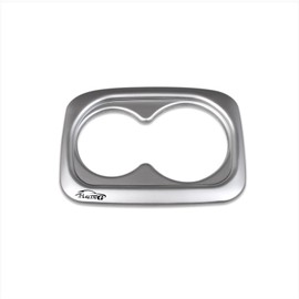 Rqing for Honda Civic 2022 2023 2024 2025 Interior Rear Seat Cup Holder Upholstery Trim Matte