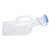 Urine Bottle, 1000 ml Men's Plastic Urinal Male Elderly Bedridden