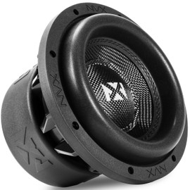 NVX VCW84v3 8” 1300 Watt Max (650W RMS) Dual 4-Ohm VC-Series Car Subwoofer (VCW84 Version 3)
