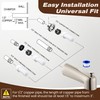 Dreyoo 7 Inch Tub Spout (Universal Fits 1/2" Copper Pipe,