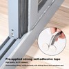 Felt Pile Weather Stripping for Windows, Windproof Dustproof Door Window