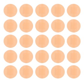 Gatuida 200pcs Circle Patch Pads Breathable Hemostatic Woundplast Safe for Water Activities