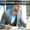 Amabro Extra Large Ballpoint Pens with 3PCS Refills Easy Grip