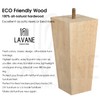 4 inch Wooden Furniture Legs, La Vane Set of 4