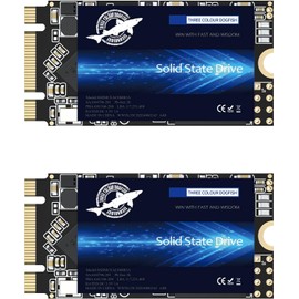 Dogfish SSD SATA M.2 2242 256 GB Ngff Unidad de estado sólido interna de alto rendimiento, disco duro de computadora SATA III 6 Gb/(256 GB x 2 paquetes)