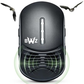 BugWomp BWZ600 Direct Ultrasonic Bat Repeller - Featuring Bat-ZoneZonic™ Frequency Control for Precise Repelling of Bats (Midnight Black)