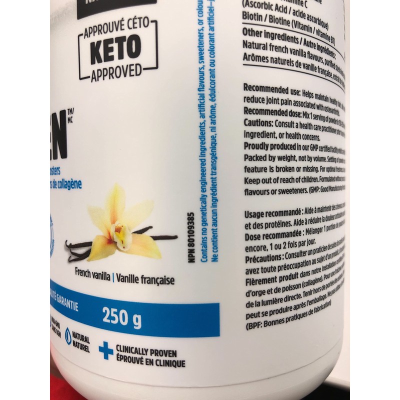 North Coast Naturals Boosted Bovine Collagen peptides – Grass Fed