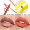 evpct 1Pcs Orange Red Matte Long Lasting Lip Liner Pencils
