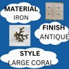 Antique Bronze Sea-Life Marine Nautical Drawer Knobs, Bathroom, Cupboards, Dresser
