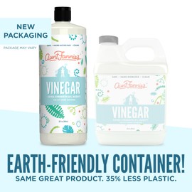 Aunt Fannie's Extra Strength Cleaning Vinegar, 32 Ounce, Multipurpose Household Cleaner, No Added Scents, Dyes, or Other Additives, Pack of 3