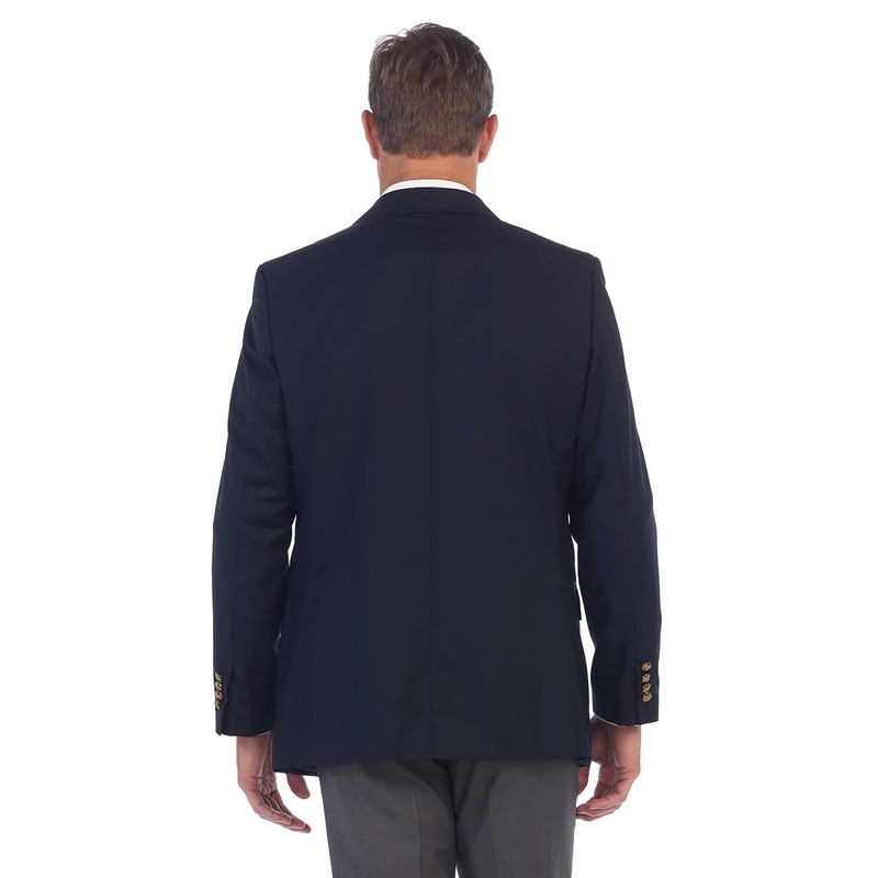 Gioberti Mens Formal Navy Blazer Jacket, Size 42 Long