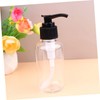 Vaguelly 6Pcs Refillable Pet Emulsion Bottles Transparent Subpackaging Bottles with
