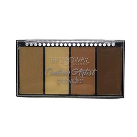 Broadway Colors Powder Contour Kit Medium Dark Face Powder #BPK02