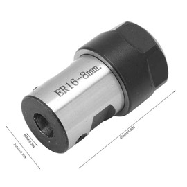 C20 Er16 35l Collet Holder, CNC Milling Motor Spindle Shaft Collet Chuck 8mm Spindle Cutter Bar Motor Shaft Clamping Tool for Lathe Drilling Machine