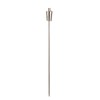 greemotion Fire Torch Light in Silver - Unique Garden Lighting