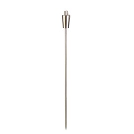 greemotion Fire Torch Light in Silver - Unique Garden Lighting Perfect for Outdoor Entertaining - Garden Torches Stainless Steel