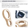 RATCHROLL 2 Set Universal Speaker Spacer Ring Adapter Dual Rings