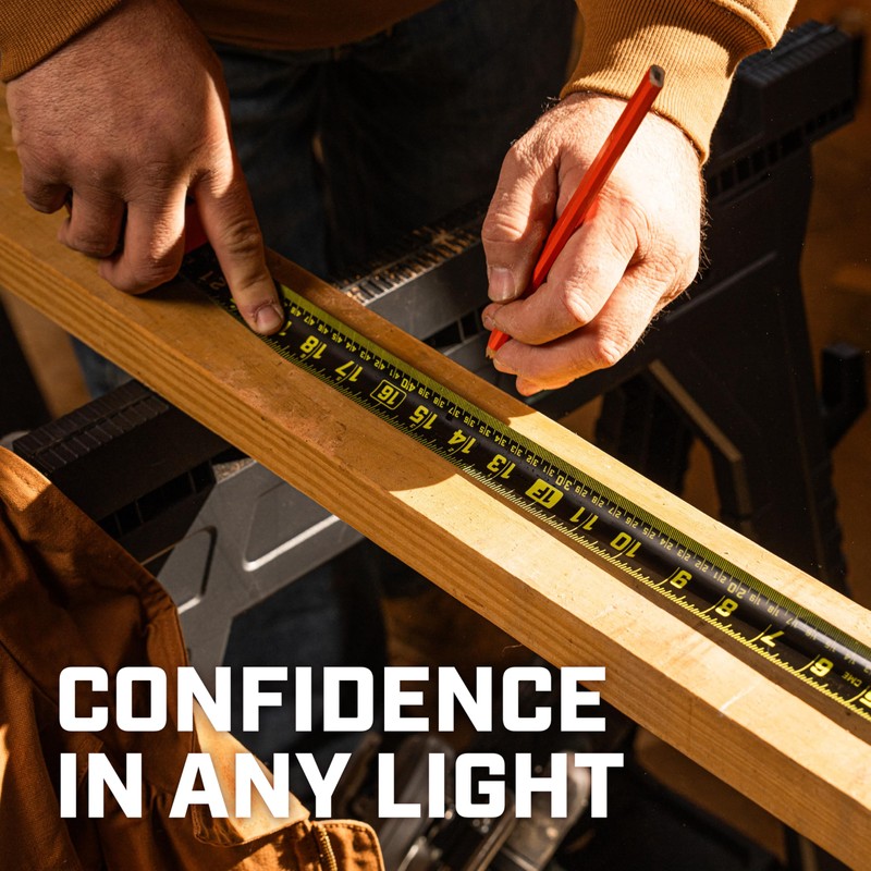 Crescent Lufkin 16 Ft. WORKHORSE NITE Eye Tape Measure |