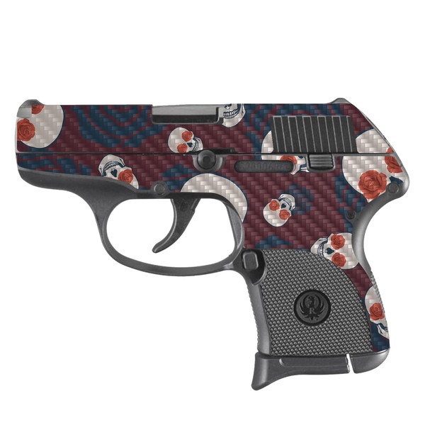MightySkins Carbon Fiber Skin Compatible with Ruger LCP 380 -