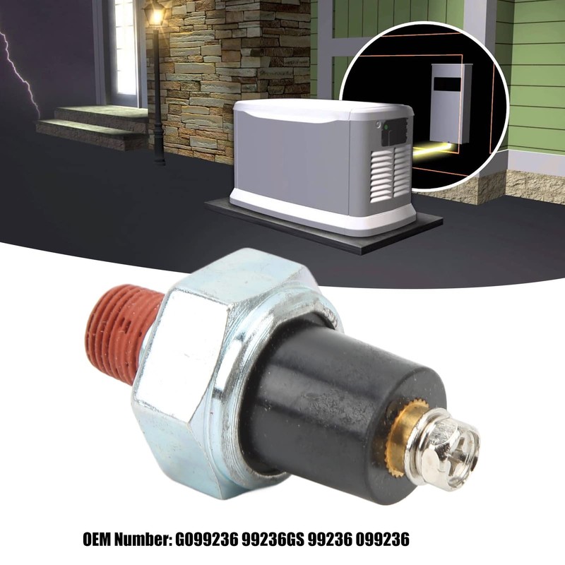 Oil Pressure Switch Oil Pressure Switch Aluminum Alloy 8Psi Oil