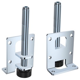 DDHOMIN 4 PCS Heavy Duty Adjustable Leveling Feet Furniture Legs (104mm)