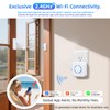 WiFi Door Sensor Chime, Smart Door Open Alert Window Sensor