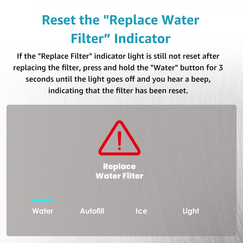 AQUA CREST Replacement for GE® RPWFE®, RPWF (with CHIP) Refrigerator