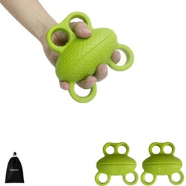 DEEYOTA Rehabilitation Ball Equipment, Finger Contracture Cushion, Grip Cushion, Hand Assistance for Exercise, Contractures, Training Equipment, Self-Aid for Left and Right Hands, Hand Washable,