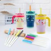 Replacement Straw Set Compatible with Reduce Kids Tumbler, Straw Replacement