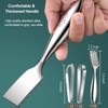 SUCCFLY Fish Scaler Set, Premium Fish Descaler Tool, Stainless Steel
