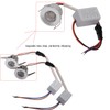 Scpopfer 2Pack 1W Mini Spotlights Recessed Ceiling Showcase Display Under-Cabinet
