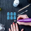 Baluue 10pcs Nail Sanding Caps with Professional Nail Grinding Replacement