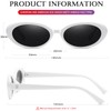 AIEYEZO - anteojos de sol ovaladas retro para mujer, estilo
