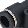 10pcs Pneumatic Connector Durable ABS Replaceable Practical Connecting Accessories for