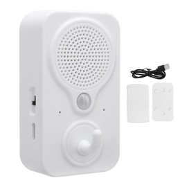 Voice Activated Motion Sensor Doorbell, Multi Language Welcome Reminder for Home, Shop, Business Store