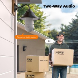 DEATTI Light Bulb Security Camera, 2.4G/5G WiFi Security Cameras Wireless Outdoor Indoor for Home Security, 2-Way Talk, Human Detection, Color Night Vision, Compatible with Alexa camara s color nightvision - Color: 1pc