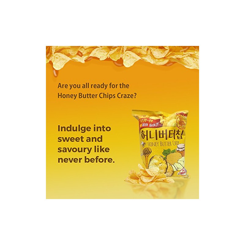 1 Pc Honey Butter Chip New Korea Potato Snack (60g