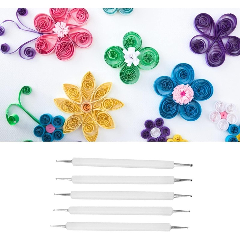 5 PCS Clay Tools, Embossing Tool Set, Embossing Stylus Set