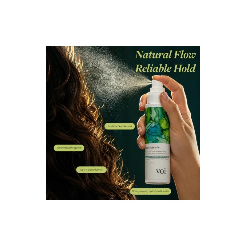 Voir Haircare, Rainforest Mist impecable acabado laca para el cabello,