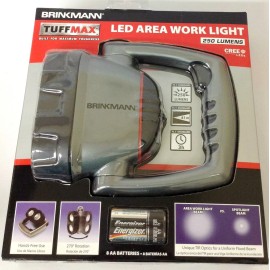 BRINKMANN Tuff Max Dual LED Area Work Light Flashlight 250 Lumens
