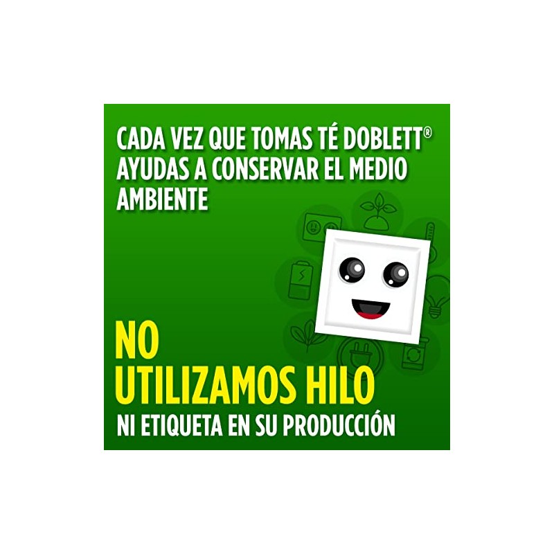 Doblett Té Doblett Verde 80 sobres 96g, Té Verde, 120